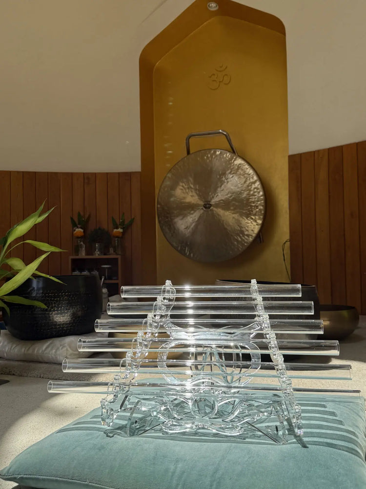 Crystal Harp vs singing bowls - side by side comparison