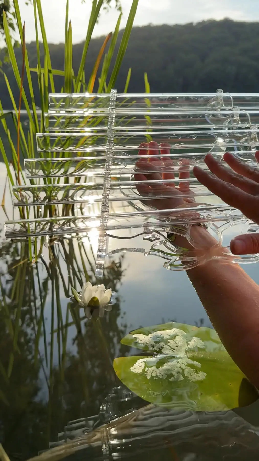 Travel Crystal Harps with 6 notes