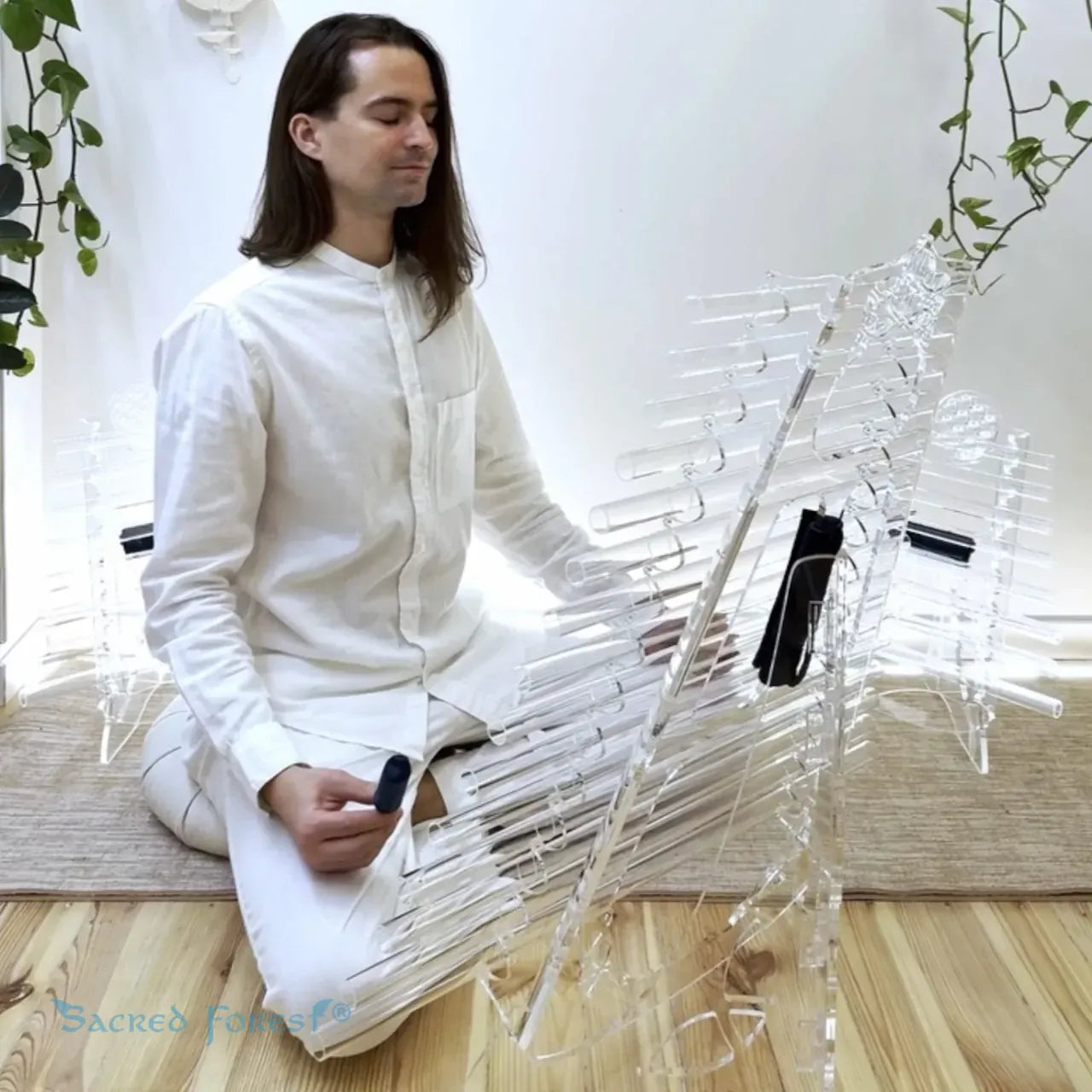 Crystal Harp Planetary C 432 Hz — 15 Notes Flagship Instrument