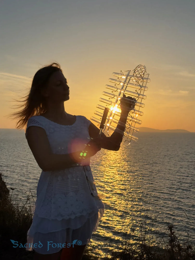 
                    
                      Crystal Harp in mountain and volcanic landscape 15
                    
                  
